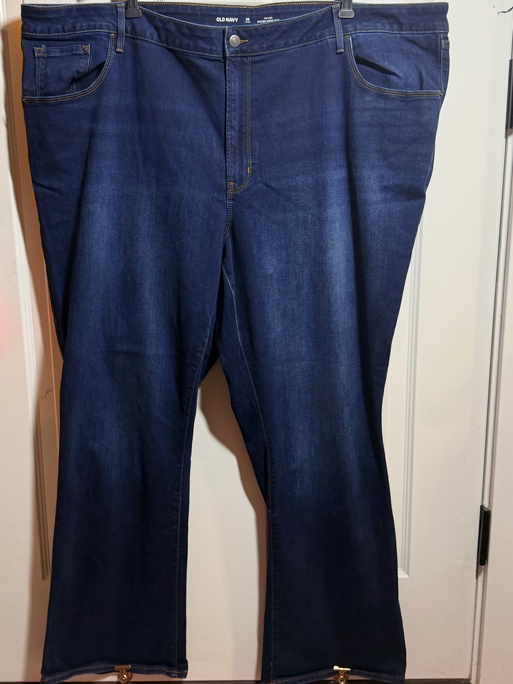 Old Navy Men’s Dark Blue Bootcut Jeans